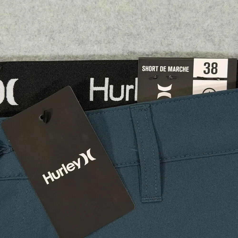 Hurley All Terrain Hybrid Walk Shorts Dark Slate Blue 38x9.75